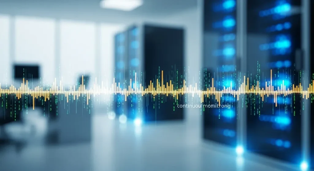 AI predicting cyber threats using data analytics, predictive graphs, and continuous security monitoring